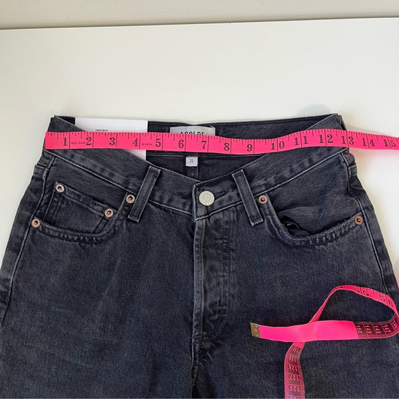 AGOLDE V-Waist Baggy Jeans Size 24 - Picture 11 of 14